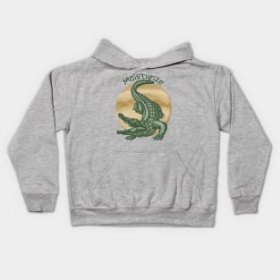 Crocodile Reminds Us To Moisturize Kids Hoodie